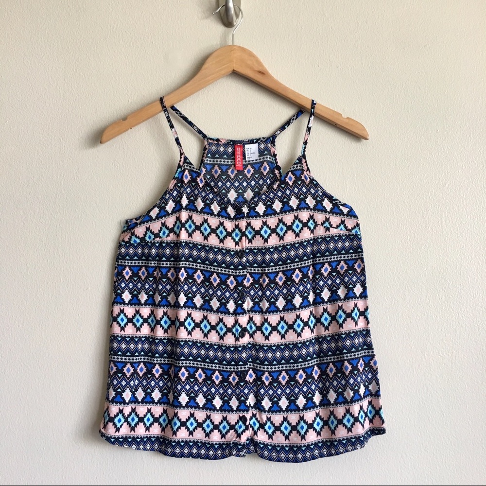 H&M Patterned Summer Top